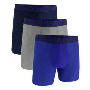 lot 17043 image: Under Armour Mens Performance Tech 6  XL Boxer Briefs   3 Pack