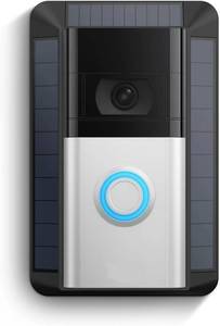 lot 17049 image: Solar Charger Compatible with Ring Battery Doorbell, USB-C Port Video Doorbell, 2024 Release