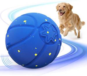 lot 1205 image: Invengo Interactive Dog Ball, Automatic Rolling Dog Toys with 3 Play Modes, E-TPU Material Dog Balls, IP65 Waterproof Interactive Dog Toys for Medium Dogs(Blue)