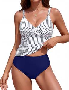 lot 10214 image: Blooming Jelly Womens Tankini Swimsuits Tummy Control Modest 2 Piece Swim Suits 2026 High Waisted Bathing Suit STOCK PHOTO APPROXIMATE SIZE M
