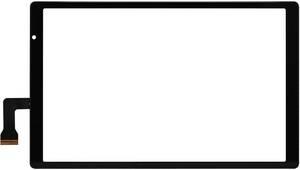 lot 17024 image: Touch Screen Panel Digitizer (Without LCD Display) Replacement Compatible with Vortex Tab 10 T10M 10.1 Inch (Black)