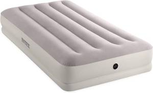 lot 10224 image: Intex 64177E Dura-Beam Standard Prestige Mid-Rise Air Mattress Fiber-Tech   Quickfill USB Air Pump