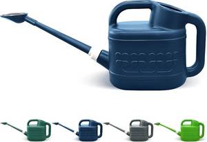 lot 10271 image: 2 Gallon Watering Can for Outdoor Plants, Plant Watering Can with Removable Long Spout and Stainless Steel Sprinkler Head, Large Water Can for Garden Flowers Vegetables