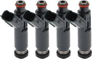 lot 17196 image: No.23209-0D010 Fuel Injector for Toyota Corolla CE, LE, VE 1.8 1998-1999 Flow Match Engine Fuel Nozzle 4 Pcs