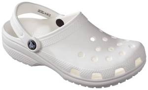 lot 17231 image: Crocs Classic Clogs - White - Mens 4  Womens 6