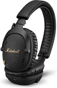 lot 17234 image: Marshall Monitor III A.N.C. Wireless Over-Ear Bluetooth Headphones - Active Noise Cancellation  100 Hr Playtime  Microphone for Calls  Lightweight, Foldable Design for Travel - Black - Retail $379.99