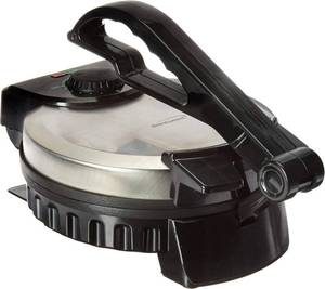 lot 17438 image: Brentwood TS-127 Stainless Steel Non-Stick Electric Tortilla Maker, 8-Inch