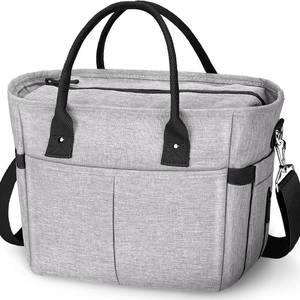 lot 17483 image: KIPBELIF Cute&Classy Roomy Insulated Lunch Bags for Women - Stylish & Functional Large Tote Adult Lunch Box for Working & Picnic