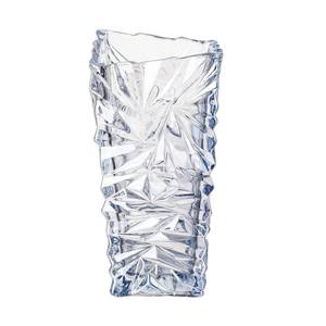 lot 19625 image: Radefasun Modern Glass Vases Ice Cracking Style Flower Vase Desktop Ornaments Propagation Station Plant Holder for Home Wedding Decor (Transparent, Ice Crack)