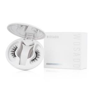 lot 28106 image: WOSADO No.17 Ice Black 21.5mm Magnetic Eyelashes with Applicator Kit, Reusable Magnetic Lashes without Eyeliner, Glue-free False Lashes, Waterproof, Lightweight, Suit for Natural Makeup