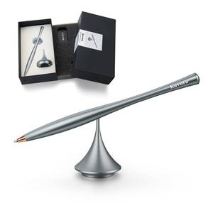 lot 28128 image: Kavura Metal Gravity Spinner Pen Crafted with Japanese Precision, Anodized for a Sleek Metallic Finish Relieves Stress & Sparks Creativity Elegant Gift for Professionals and Graduates (Grey) - Retail $43