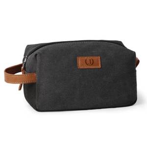 lot 42698 image: Janhavi Personalized Waterproof Toiletry Bag for Men,Gifts for Boyfriend,Toiletry Bag For Shower Caddy,Engraved Initials & Wheat Ear, Mens Toiletry Travel Bag, Travel Essentials for Men (Dark Grey J) - Retail $16