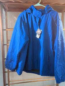 lot 48 image: Core 365 Ladies Warm Logik Hooded Jacket True Royal 3XL