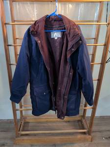 lot 125 image: London Fog Limited Edition Two-Tone Zip-Out Liner Jacket