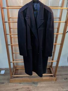 lot 146 image: Stratojac Navy Wool Overcoat Size 42