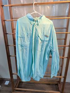 lot 161 image: Columbia Sportswear PFG Long Sleeve Fishing Shirt Mens 2XT