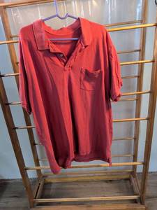 lot 184 image: Eddie Bauer Mens Pique Polo Shirt TXXXL Red