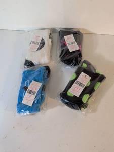 lot 216 image: Epic Sports Crew Socks 4-Pack Assorted Colors