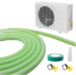 lot 27649 image: 26ft Mini Split Air Conditioner Drain Hose, 58 I.D Universal Mini Split Hose Line, Outdoor Durable Eco-Friendly Anti-Aging Air Conditioning Parts and Accessories - Retail $16