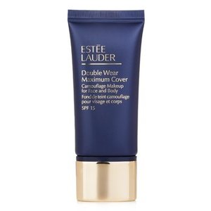 lot 27662 image: Est�e Lauder Double Wear 24-Hour Maximum Cover Camouflage Foundation for Face and Body SPF 15  Full Coverage  Tattoo Cover Up Makeup Waterproof, 1.0 Fl Oz, Creamy Tan. - Retail $55
