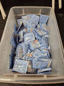 lot 1069 image: Diamond Wipes Cleansing & Makeup Remover Towelettes with Vitamin E - Bulk Lot