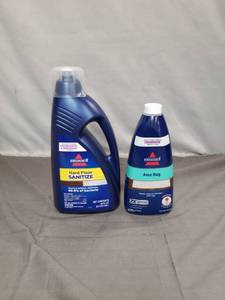 lot 2240 image: Bissell CrossWave Hard Floor Sanitize & Area Rug Cleaner Bundle