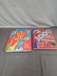 lot 2278 image: Britannica First Big Book of Why & Discovery Kids 1000 Facts You Just Wont Believe - Set of 2 Hardcover Childrens Books