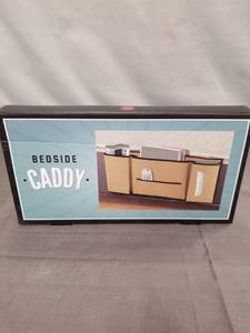 lot 2280 image: Bedside Caddy 5-Pocket Organizer New