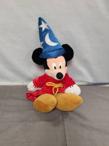lot 2306 image: Disney Sorcerer Mickey Mouse Fantasia Plush Stuffed Animal