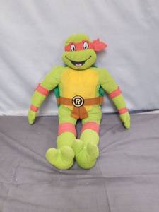 lot 2339 image: Teenage Mutant Ninja Turtles Raphael Large Stuffed Plush Figure