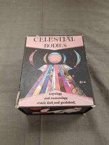 lot 2366 image: Celestial Bodies Astrology & Numerology Oracle Deck and Guidebook