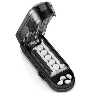 lot 5814 image: DEPAD Pill Cutter Splitter for Small and Tiny Pills, Pill Splitter for Cutting Multiple Pills with Adjustable Bars & Hidden Blade, Safely Cuts Small or Large Tablets for Seniors & Pets