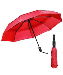 lot 5820 image: Mr. Pen- Windproof Travel Umbrella, Small Water-Resistant Automatic Folding Umbrella for Rain and Sun, Light, Compact and Portable for Women & Men, Fits Car & Backpack