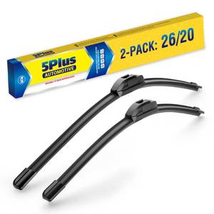 lot 5826 image: 2620 Windshield Wiper Blades Replacement For Toyota Highlander 2019-2008 Camry 2024 2023 2022-2018 Avalon 2022-2019 Sienna 2024-2021Dodge Grand Caravan 2022-2008 Ford Edge 2014-2007 (Set of 2)