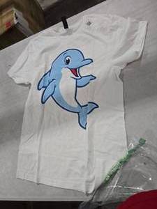 lot 5849 image: Cute Dolphin T-Shirt S