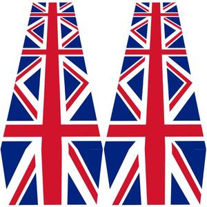 lot 5859 image: Yunahoo 2PCS Union Jack Flag Table Runner British Flag UK London England Theme Birthday Party Decorations Supplies Favors Class Party Carnival Events Table Cloth