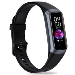 lot 5971 image: Bakoor Fitness Tracker with 247 Heart Rate Blood Oxygen Sleep Monitor, 1.10 AMOLED Touch Screen Step Trackers Watch, IP68 Waterproof Step Counter Pedometer for Women Men
