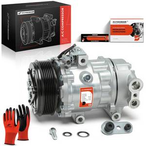 lot 7006 image: A-Premium Air Conditioner AC Compressor with Clutch Compatible with Pontiac Vibe 1.8L 2003-2008, CVC Style