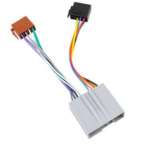 lot 7016 image: Fiegromech 24Pin to 16Pin Radio Wiring Harness Adapter Compatible with Ford F150 F-250 F-350 F-450 F-550 Expedition Explorer Lincoln Mercury Car Stereo Wire Connector Plug Cable