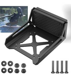 lot 7064 image: Universal Transom Trolling Motor Mount for Kayaks,Heavy Duty Marine-Grade Stern Drive Trolling Motor Mounting Bracket for Any Boat with a Flat Stern, Universal Fit for Electric Trolling Motors Only