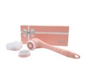 lot 7066 image: brushly cleansing & exfoliating body brush w 4 brush heads Turquoise