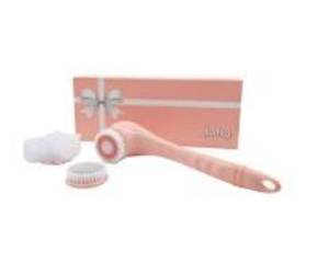 lot 7068 image: brushly cleansing & exfoliating body brush w 4 brush heads Blue