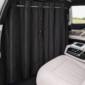 lot 7135 image: ZATOOTO Car Divider Curtain, Car Privacy Curtains with Pole Backseat Blackout Curtain for Car Camping Travel and Breaks, Lengths Adjustable for Most Cars, Sedan, Vans, SUVs (5.25 ft  3.48 ft)