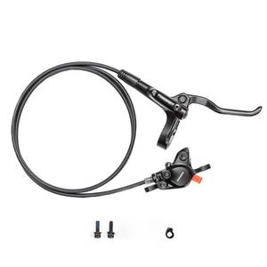 lot 7179 image: Meteorolite MT200 Hydraulic Brakes with SM-RT56 160180mm Rotors, Left Front 800mm Right Rear 1500mm Hydraulic Brakes Aluminum Alloy Levers with Calipers Bike Disc Brakes