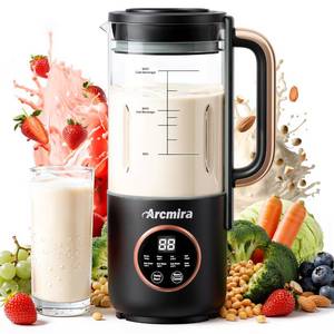 lot 7234 image: 8 in 1 Automatic Nut Milk Maker, 10 Blade 35 oz Homemade Oat, Soy, Plant-Based and Dairy Free Beverages, Almond Milk Maker with Delay StartKeep WarmBoil Water, Soy Milk Maker with Nut Milk Bag