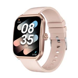 lot 6920 image: AOLON Smart Watch, 1.83 HD Display, 3D Curved Glass Design, Heart Rate &amp SPO Sleep Monitoring, 7-Day Battery Life�Gold