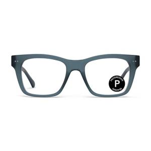 lot 8113 image: LOOK OPTIC Cosmo Progressive Reader - Stylish Unisex Reading Glasses, Prescription-Quality (1.5, Lake Blue)