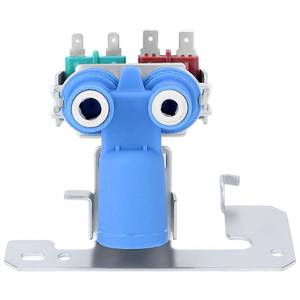lot 8120 image: AMI PARTS WR57X33326 WR57X10032 Refrigerator Water Inlet Valve WR57X33326 Dual Solenoid Valve Fit for ge Refrigerator replace WR57X10040 ap3192626 WR57X10064