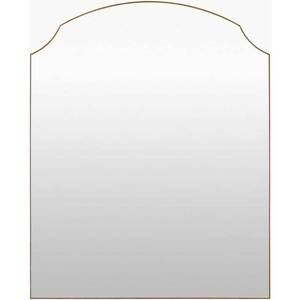 lot 4015 image: Galey Alix Landon Traditional Accent Mirror, 36 in. H x 29 in. W x 1 in. D, Gold