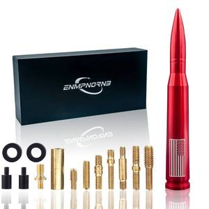 lot 8276 image: Enmpnornb 7.8inch-red Bullet Antenna Replacement for Various car Models,Dodge, Chevrolet, Raptor Truck Antenna Accessories